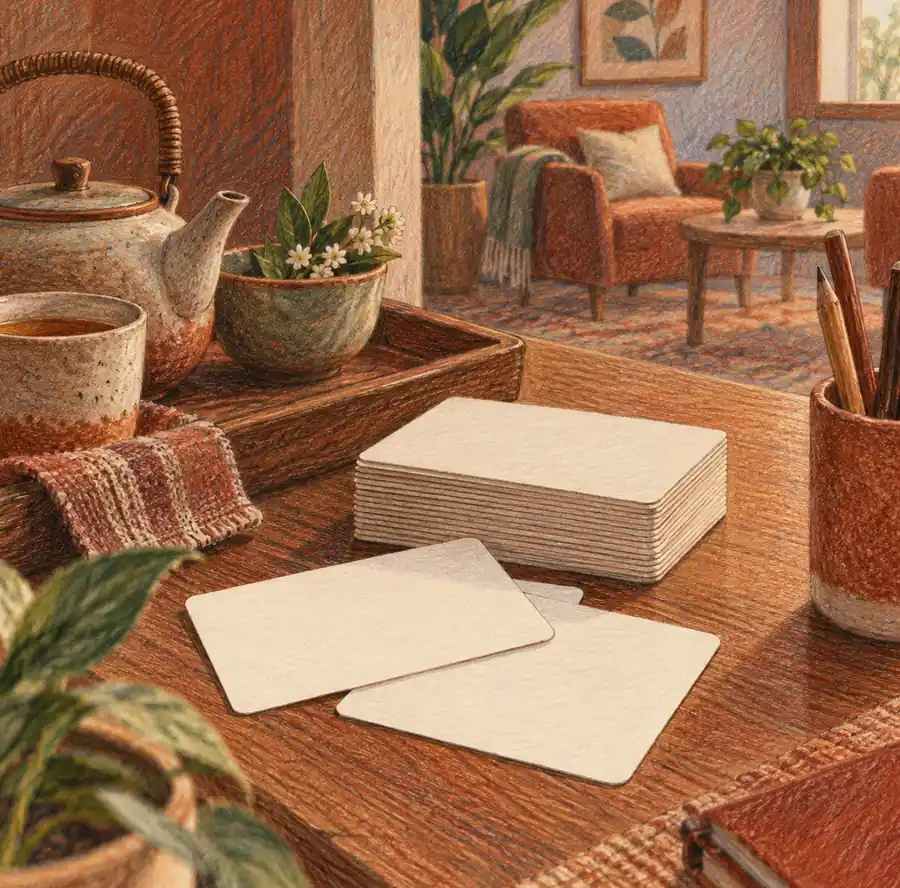 Illustration of care service businesses equipment and workspace